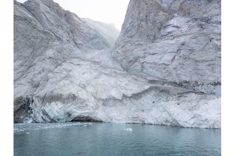 A landslide triggered by climate change created a 650-foot megatsunami